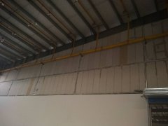 奓山工地防火墻工程_輕質隔墻板生產線設備_輕質隔墻板設備-湖北博悅佳實業有限公司
